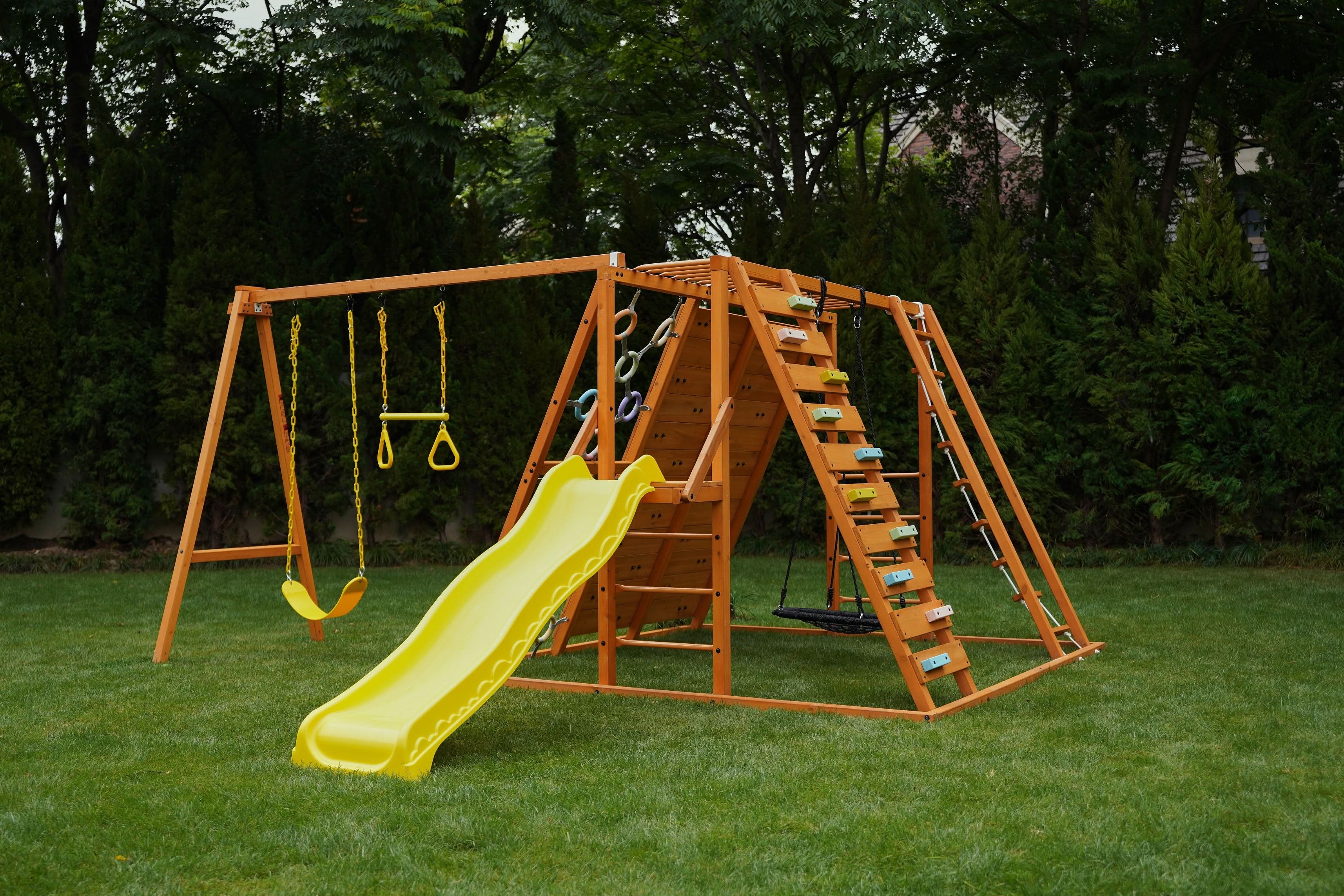Sycamore | Outdoor Sensory Swing Set & Jungle Gym