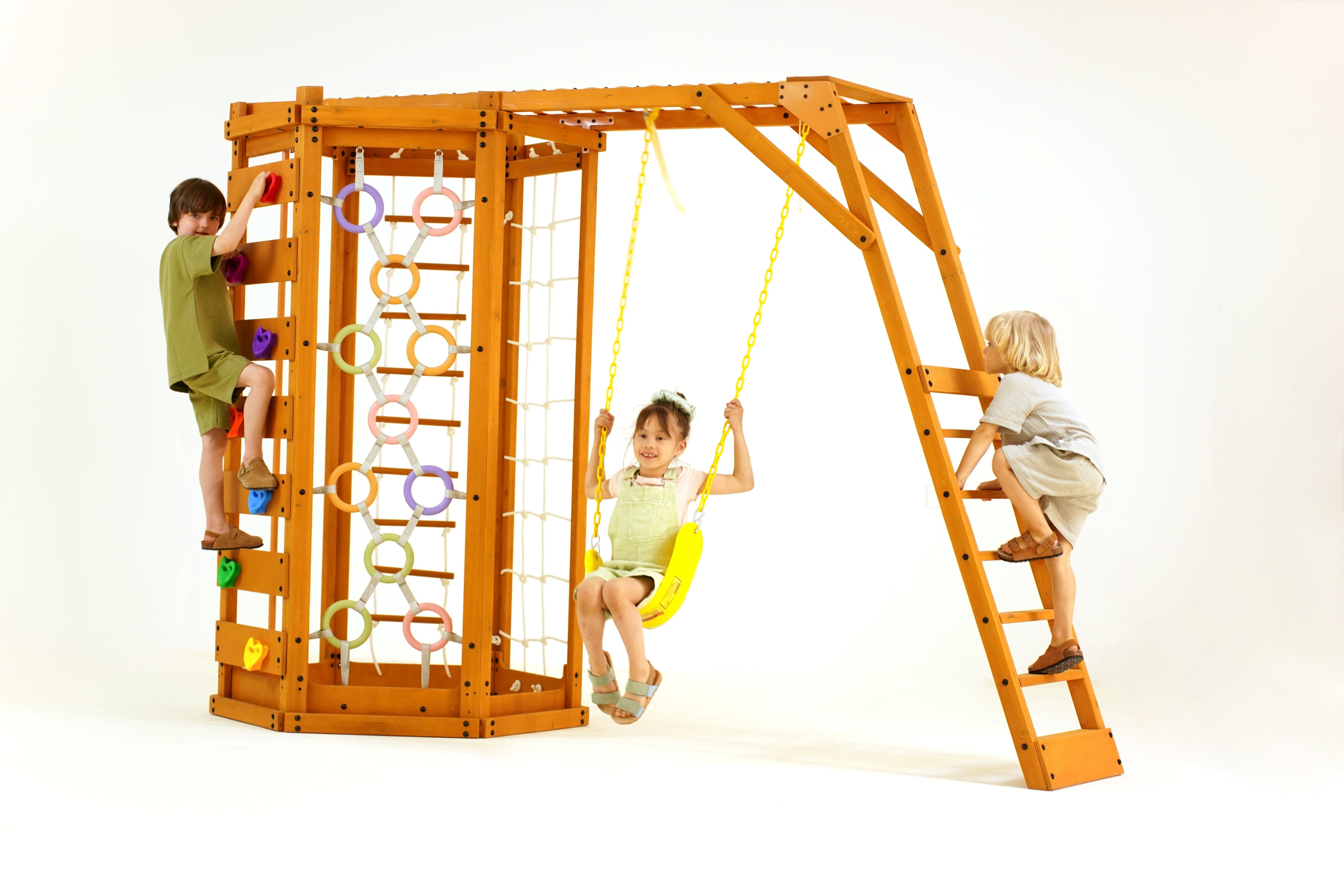 Hawthorn XL | Octagon Outdoor Jungle Gym - White